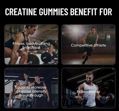 4g Gummy Creatine! Great Taste! Bigger Muscles Bigger Butt!!